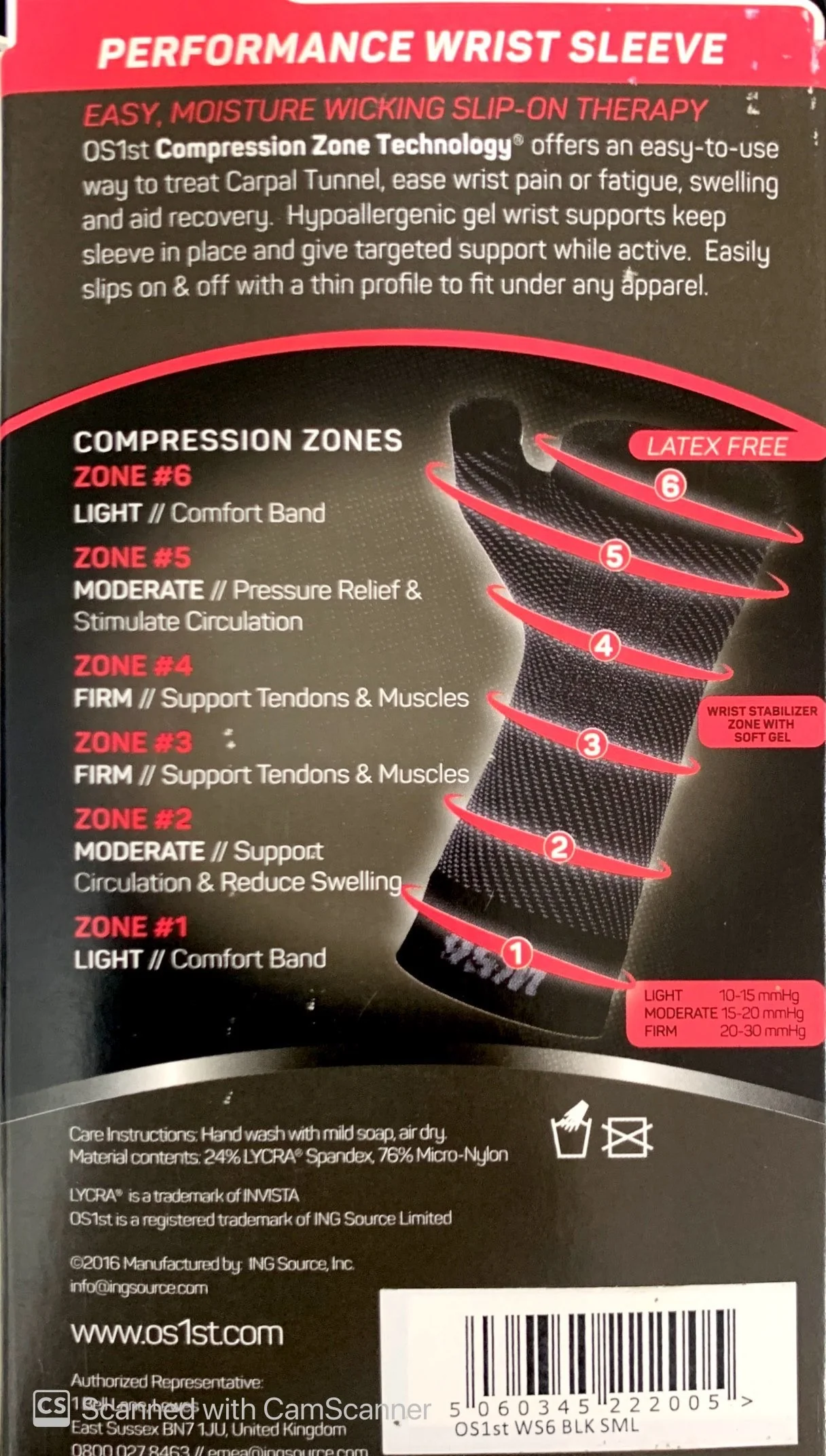 Allcare Os1st Compression As6 Arm Sleeve - Image 4
