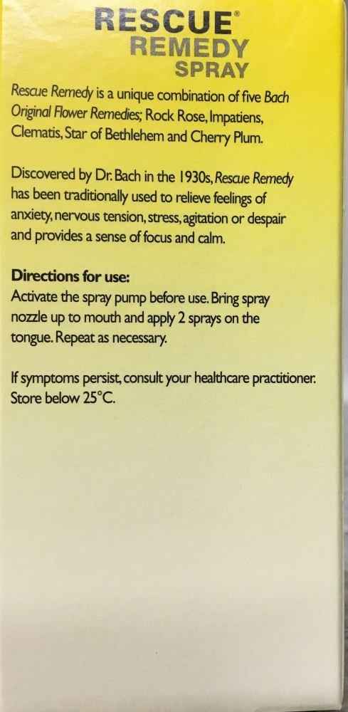 Bach Rescue Remedy Spray 20ml – Calm & Wellbeing Support - Image 3