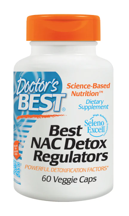 Doctor's Best NAC Detox Regulators 60 Veggie Caps - Image 3