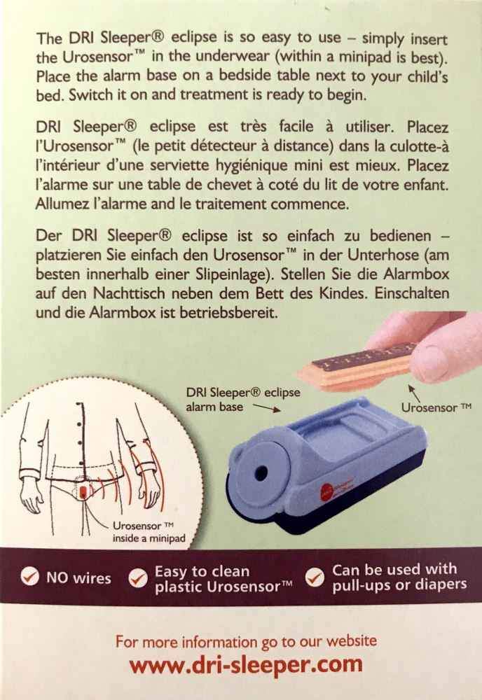 DRI Sleeper Eclipse Bedwetting Alarm – Wireless Monitoring Device - Image 3