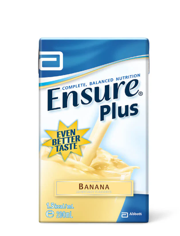 ENSURE PLUS Liquid Banana/Choclate/Fruit/Vanilla 200ml - Image 3
