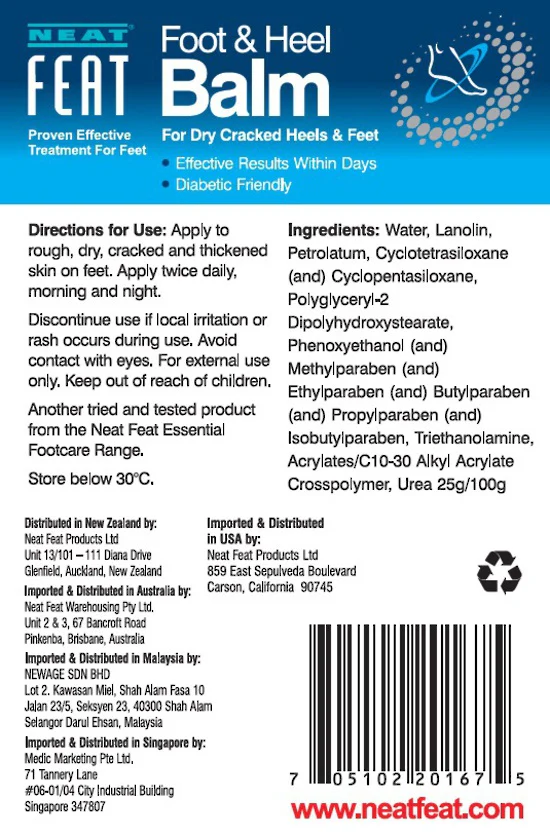 Neat Foot And Heel Balm 75g Twin Pack - Image 3