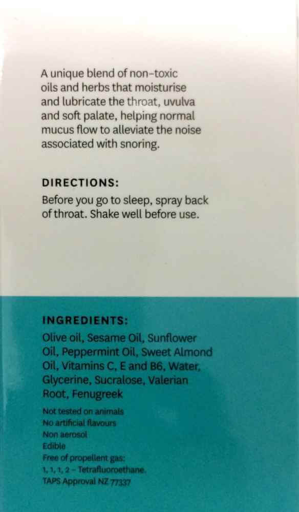 Stop Snoring Spray 50ml – Nighttime Throat Support - Image 5