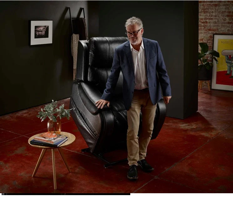 Theorem Seagrove Dual Motor Headrest & Lumbar Recliner - Image 4